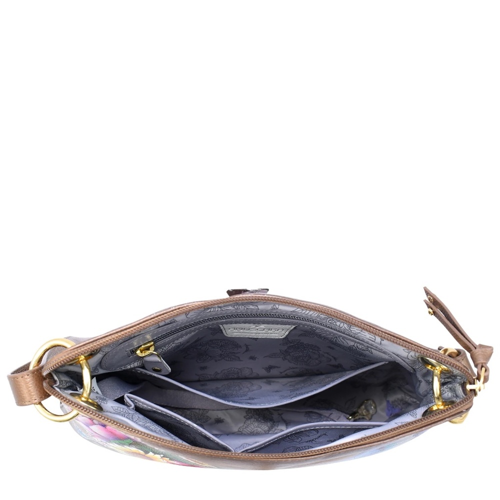 Anuschka Butterfly Crossbody Purse - Picture 4 of 13